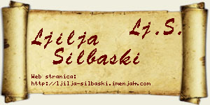 Ljilja Silbaški vizit kartica